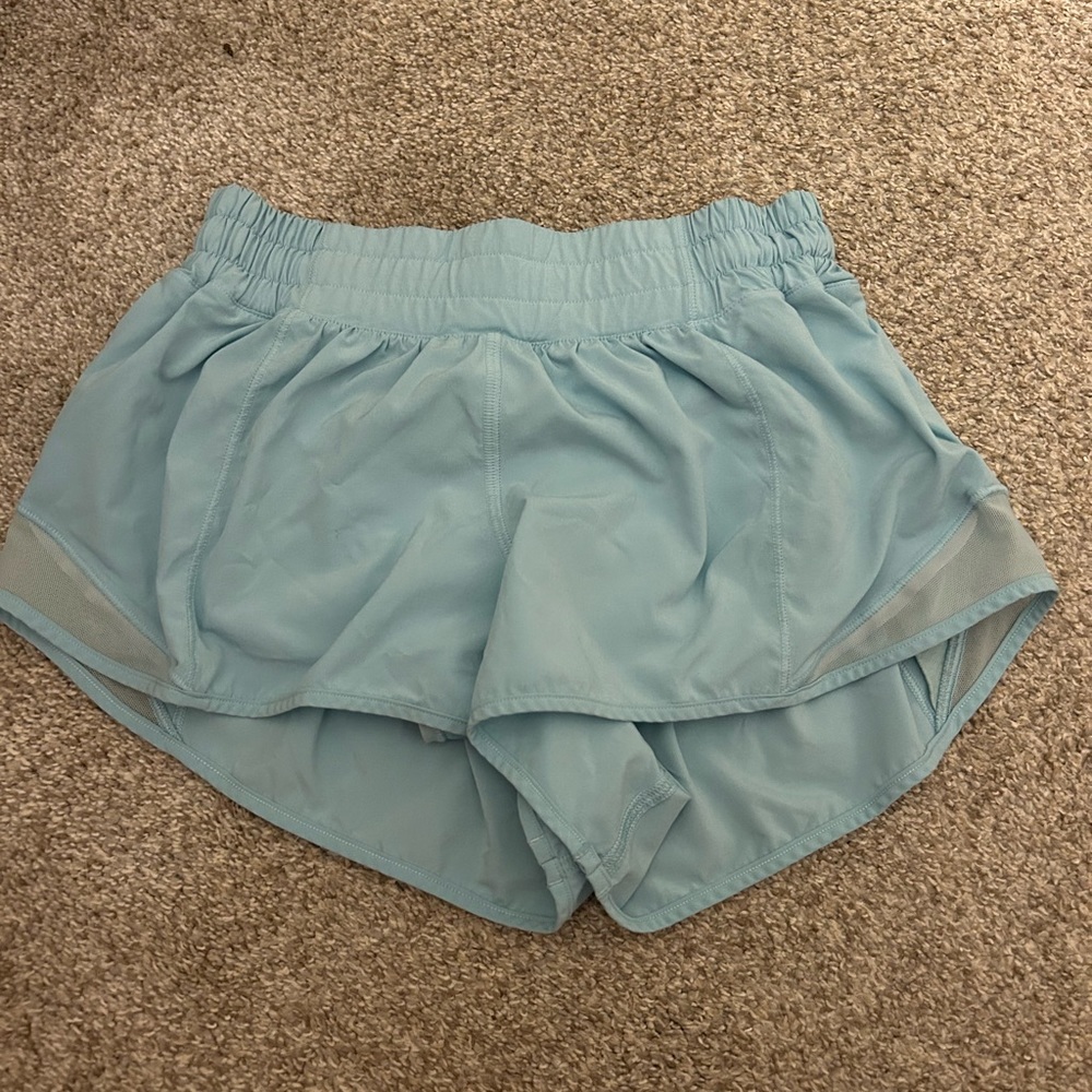 light blue lululemon shorts!